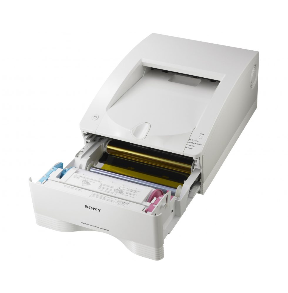 Used SONY UP-DR80MD Digital Color Printer Paper Holders Set (Pink & Blue)  For Sale - DOTmed Listing #4711159